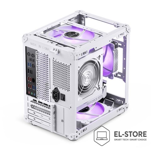 Jonsbo Obudowa komputerowa Jonsbo C6 Micro-ATX - biała