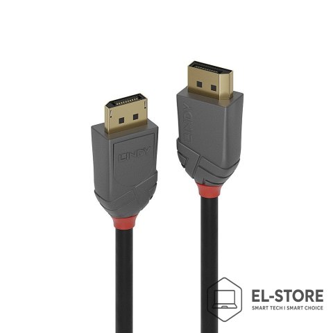 LINDY Lindy 36487 kabel DisplayPort 15 m Czarny
