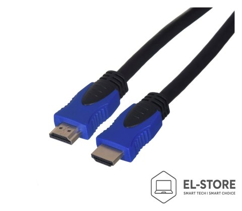 Lanberg Kabel Lanberg CA-HDMI-20CU-0100-BK (HDMI M - HDMI M; 10m; kolor czarny)