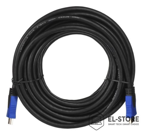 Lanberg Kabel Lanberg CA-HDMI-20CU-0100-BK (HDMI M - HDMI M; 10m; kolor czarny)