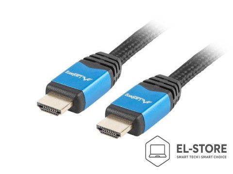 Lanberg Kabel Lanberg Premium CA-HDMI-20CU-0030-BL (HDMI M - HDMI M; 3m; kolor czarny)