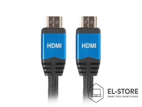 Lanberg Kabel Lanberg Premium CA-HDMI-20CU-0030-BL (HDMI M - HDMI M; 3m; kolor czarny)