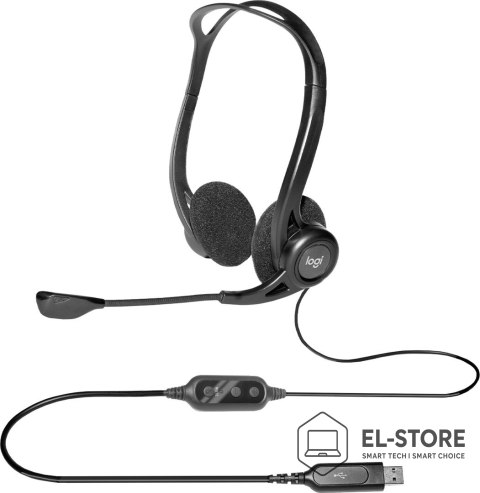 Logitech Słuchawki z mikrofonem Logitech 960 981-000100 (kolor czarny)