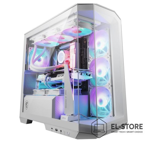 MSI Obudowa MSI MAG PANO M100R PZ WHITE