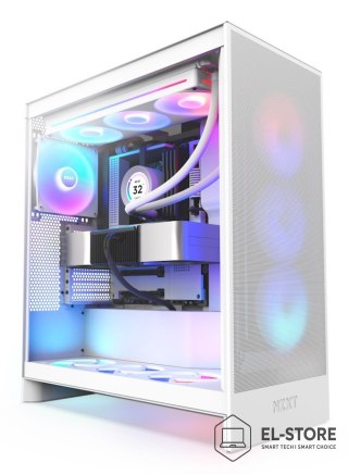 NZXT NZXT OBUDOWA H7 FLOW RGB MIDI TOWER Z OKNEM BIAŁA (2024)