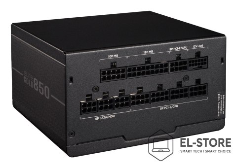 No name Cooler Master Elite Gold 850 moduł zasilaczy 850 W 24-pin ATX ATX Czarny