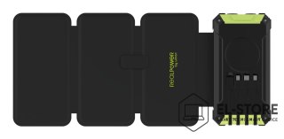 No name RealPower PB-20000 Solar 20000 mAh Bezprzewodowe ładowanie Czarny, Zielony