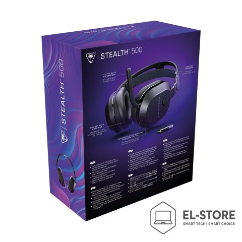 No name Turtle Beach Stealth 500 Zestaw słuchawkowy Bezprzewodowy Opaska na głowę Gaming Bluetooth
