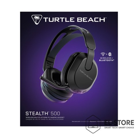 No name Turtle Beach Stealth 500 Zestaw słuchawkowy Bezprzewodowy Opaska na głowę Gaming Bluetooth
