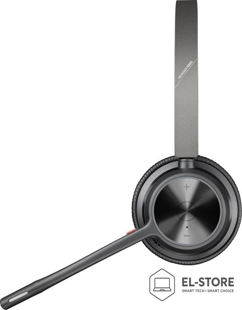 POLY POLY Stereofoniczny zestaw słuchawkowy USB A Voyager 4320 + przejściówka BT700 USB-A + podstawka ładująca