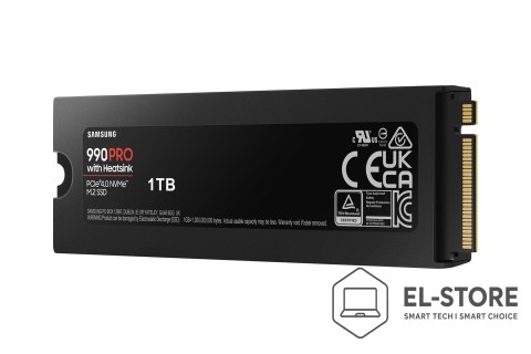 Samsung Dysk SSD Samsung 990 PRO 1TB M.2 2280 PCI-E x4 Gen4 NVMe
