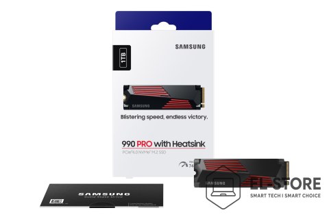 Samsung Dysk SSD Samsung 990 PRO 1TB M.2 2280 PCI-E x4 Gen4 NVMe
