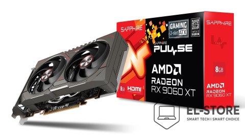 Sapphire Karta graficzna VGA PCIE16 RX9060XT 8GB GDDR6 SAPPHIRE