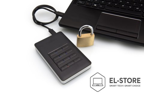 Verbatim Dysk zewnętrzny 2TB USB 3 z klawiaturą STORE NGO SECURE HDD