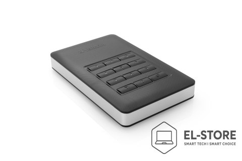 Verbatim Dysk zewnętrzny 2TB USB 3 z klawiaturą STORE NGO SECURE HDD