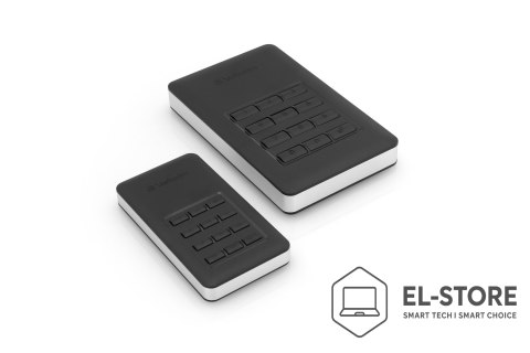 Verbatim Dysk zewnętrzny 2TB USB 3 z klawiaturą STORE NGO SECURE HDD