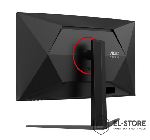 AOC Monitor 31,5" AOC G4 C32G4Z 1920x1080px Full HD LCD Curved Czarny, Czerwony