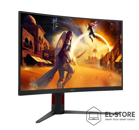 AOC Monitor 31,5" AOC G4 C32G4Z 1920x1080px Full HD LCD Curved Czarny, Czerwony