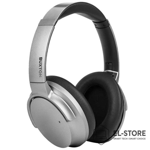 BUXTON BUXTON BHP-18000 - Słuchawki Bluetooth nauszne srebrne