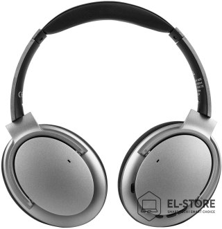 BUXTON BUXTON BHP-18000 - Słuchawki Bluetooth nauszne srebrne