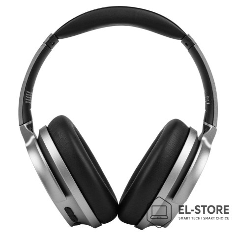 BUXTON BUXTON BHP-18000 - Słuchawki Bluetooth nauszne srebrne