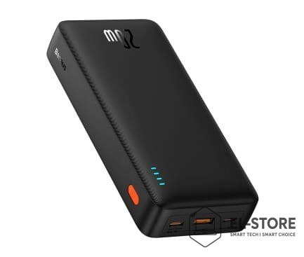 Baseus BASEUS POWERBANK AIRPOW 20000MAH 20W (CZARNY)
