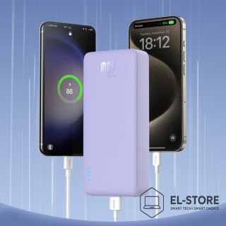Baseus BASEUS POWERBANK AIRPOW 20000MAH 20W (FIOLETOWY)