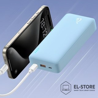 Baseus BASEUS POWERBANK AIRPOW 20000MAH 20W (NIEBIESKI)