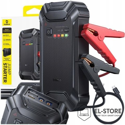 Baseus POWERBANK BOOSTER Baseus PrimeTrip VJ1 Jump Starter 12000mAh 12V 5000A