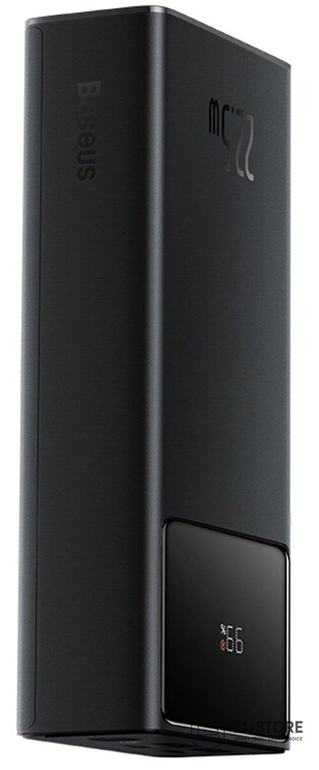 Baseus Powerbank Baseus EnerFill FP41 30000mAh 22.5W z kablem Baseus Simple USB-A - USB-C 3A 30cm - czarny