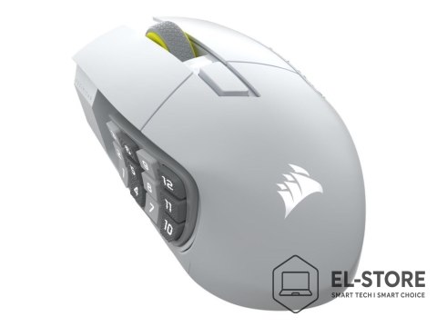 Corsair Mysz do gier Corsair Scimitar Elite Wireless SE - biała