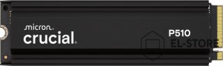 Crucial SSD PCIE G5 M.2 NVME 1TB/P510 CT1000P510SSD5 CRUCIAL
