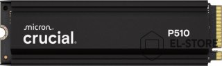 Crucial SSD PCIE G5 M.2 NVME 1TB/P510 CT1000P510SSD5 CRUCIAL