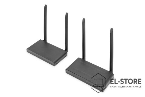 DIGITUS DIGITUS DS-55328 Bezprzewodowy przedłużacz KVM 4K HDMI, 150 m