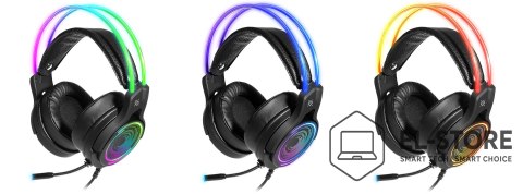 Defender DEFENDER SŁUCHAWKI NAUSZNE Z MIKROFONEM COSMO PRO 7.1 PODŚWIETLENIE RGB 64536