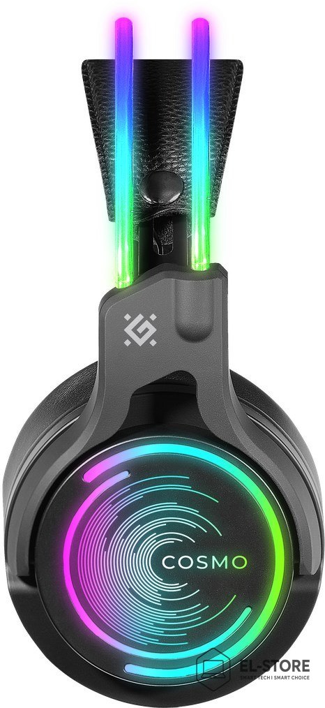 Defender DEFENDER SŁUCHAWKI NAUSZNE Z MIKROFONEM COSMO PRO 7.1 PODŚWIETLENIE RGB 64536