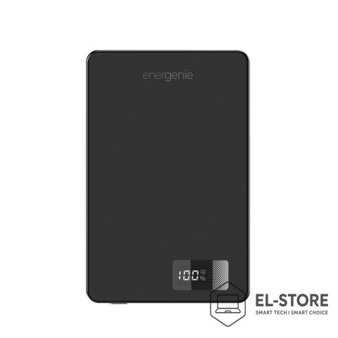GEMBIRD GEMBIRD BEZPRZEWODOWY POWERBANK MAGNETYCZNY 15W Z WYŚWIETLACZEM LCD 10000 MAH, CZARNY