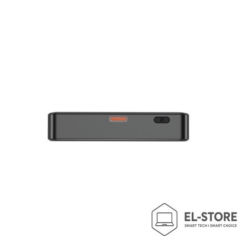 GEMBIRD GEMBIRD BEZPRZEWODOWY POWERBANK MAGNETYCZNY 15W Z WYŚWIETLACZEM LCD 10000 MAH, CZARNY