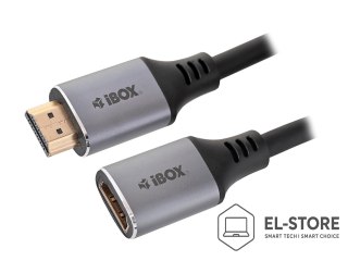 IBOX Kabel przedłużka HDMI do HDMI 4k złota wtyczka 2m