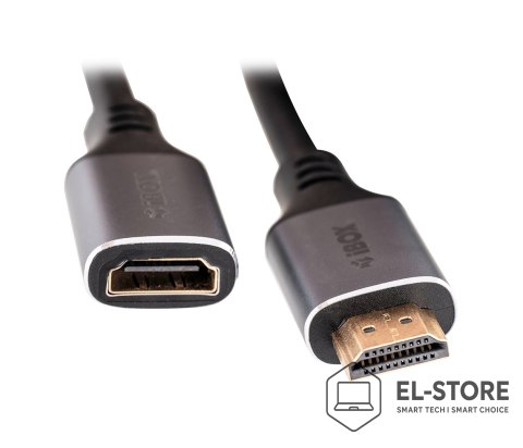 IBOX Kabel przedłużka HDMI do HDMI 4k złota wtyczka 2m