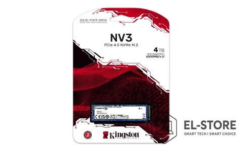 Kingston Kingston DYSK SSD 4000G NV3 M.2 2280 PCIe 4.0 NVMe