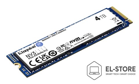 Kingston Kingston DYSK SSD 4000G NV3 M.2 2280 PCIe 4.0 NVMe