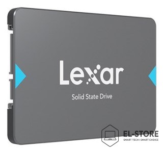 Lexar Dysk SSD Lexar NQ100 z pojemnością 2000 GB, format 2,5 cala, interfejs SATA III, prędkość odczytu 550 MB/s