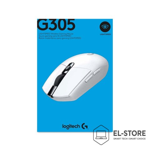 Logitech MYSZ GAMINGOWA G305 Wireless White