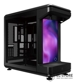 No name Cooler Master MasterFrame 360 STAGE LCD Full Tower Czarny, Przezroczysty