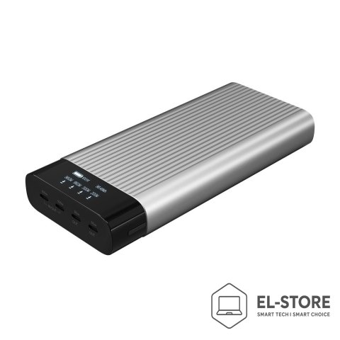 No name HYPER HJ245B bank mocy 27000 mAh Srebrny