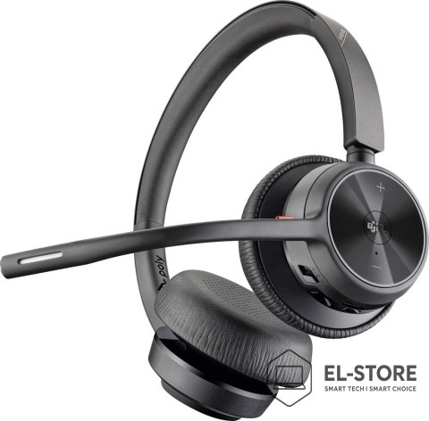 POLY POLY Zestaw słuchawkowy Voyager 4320 z certyfikatem Microsoft Teams USB-C + adapter BT700