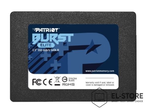 Patriot Memory Dysk SSD PATRIOT BURST ELITE 120GB SATA 3 2.5INCH