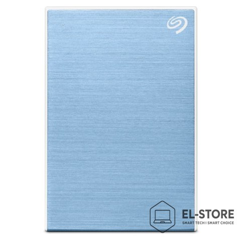 Seagate Dysk zewnętrzny Seagate 4TB Ounetouch External Portable HardDrive-Light Blue