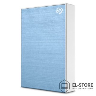Seagate Dysk zewnętrzny Seagate 4TB Ounetouch External Portable HardDrive-Light Blue